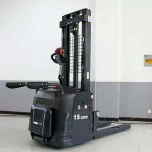 スタッカー1T 2Tフル電気ポータブル自動ローディング調節可能 - Product Image 4