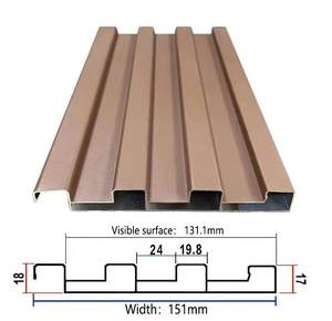 Panneaux de toiture en aluminium composite Great Wall Carreau en alliage d'aluminium installé <span class=keywords><strong>sur</strong></span> le toit Couverture de patio Toit en aluminium automatique - Product Image 5