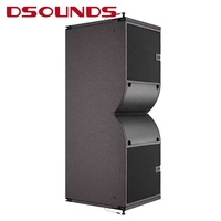 Enceintes Professionnelles Double Ligne 12 Pouces avec Aimant Néodyme, Gamme Complète pour Grande Salle de Conférence