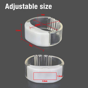 Pulsera Led <span class=keywords><strong>Coldplay</strong></span> Intermitente con Control Dmx, Pulsera Led con Tecnología Rfid y Control Remoto para Suministros de Fiesta - Product Image 5