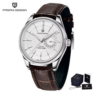 Pagani Design PD-1689 1689 Man Leather Strap Quartz Wristwatch Waterproof Luxury <b>Men's</b> Wrist <b>Watches</b> for <b>Men</b> Reloj Montre + Box - Product Image 5