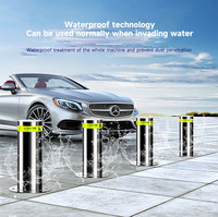 2023 Bollard automatique moderne simple croix en acier inoxydable conception prix compétitif barrière de trafic