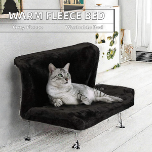 Hamac panier amovible lavable en polaire chaude facile à installer pour chats <span class=keywords><strong>lit</strong></span> d'hiver sur <span class=keywords><strong>radiateur</strong></span> - Product Image 3