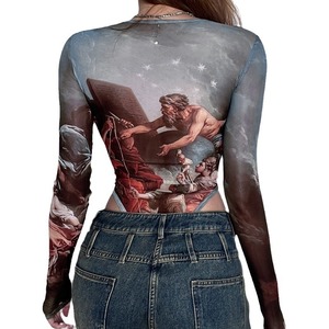 Body Sexy Trasparente con Bordo in <span class=keywords><strong>Pizzo</strong></span> per Donna 2025, <span class=keywords><strong>Tuta</strong></span> Aderente con <span class=keywords><strong>Motivi</strong></span> Vivaci per Lingerie e Abbigliamento da Club, Stile Casual Fitness - Product Image 5