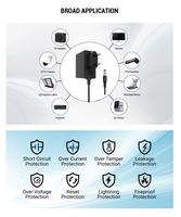 Adaptateur de convertisseur d'alimentation pour voiture PC 12V CC, prise USB de type C de voyage européenne universelle 110V à 220V, 3 broches, 1,5A