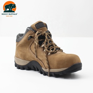 Botas de Seguridad <span class=keywords><strong>Rocky</strong></span> Buffalo para Trabajo, de Nobuk, con Puntera de Fibra de Vidrio <span class=keywords><strong>y</strong></span> Suela Exterior de Caucho - Product Image 4