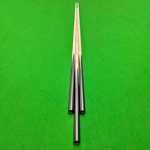 China Factory Supply Integrated Ash Wood Pool Cue Black Billiard Cue - Product Image 6