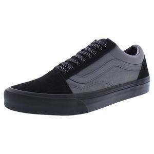 Chaussures de skate unisexes Old Skool à lacets réfléchissantes Pop Black Pewter - Product Image 1