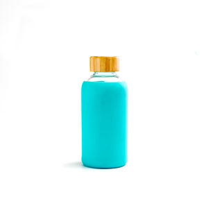 ขวดน้ำแก้วใสและมีสีสันขวดน้ำกีฬายิม - Product Image 1