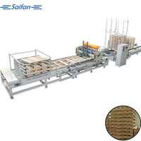 Machine à clouer les palettes en bois entièrement automatique avec moteur de 5,2 kW, haute productivité et fonctionnement stable