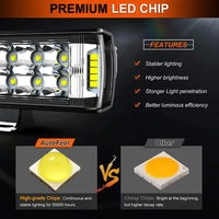 Luz LED DE TRABAJO DE 30W, accesorios todoterreno, luz antiniebla de haz combinado LED 4X4 para camión Jeep Lada Niva Atv, barco UTV Auto 12V24V