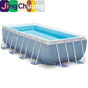 <span class=keywords><strong>Piscine</strong></span> rectangulaire JingChuang26776 avec support, pour adultes et familles, avec échelle et <span class=keywords><strong>pompe</strong></span> de filtration - Product Image 1