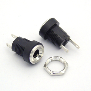 <span class=keywords><strong>Prise</strong></span> d'alimentation cc 3.5x1.35mm adaptateur de <span class=keywords><strong>prise</strong></span> <span class=keywords><strong>2</strong></span> Types de bornes DC-022B de montage sur panneau femelle - Product Image 3