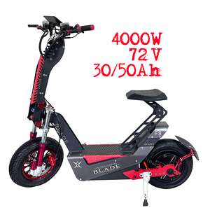 Trotinettes électriques <span class=keywords><strong>tout</strong></span>-<span class=keywords><strong>terrain</strong></span> pour adultes, 4000W, 72V, 30Ah, 50Ah, 80 km/h, roues en acier PU de 10 pouces, <span class=keywords><strong>grande</strong></span> <span class=keywords><strong>roue</strong></span>, hors route - Product Image 2