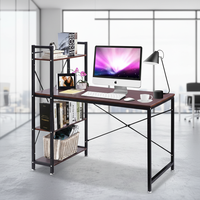 Bureau moderne et contemporain avec table PC en bois et acier Style design contemporain pour tables d'atelier et de conférence
