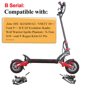 Freno de Disco Hidráulico NUTT para Patinete Eléctrico 140 160mm <span class=keywords><strong>B</strong></span> C, Cable de Corte de Corriente, Rotor HS1, Freno para Bicicleta Zero 10X 11X KUGOO G1 - Product Image 2