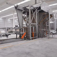 Lini Produksi Papan Partikel Efisiensi Tinggi Peralatan Pembuatan Panel OSB/Plywood Industri
