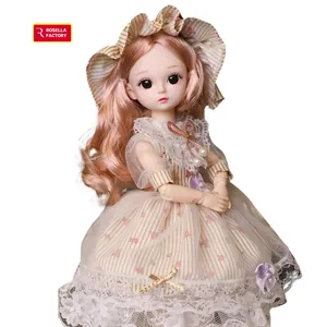 Wholesale Luxury 30CM Dolls For Children Girls Mini Doll Dress Up Clothes Princess Dolls Christmas Gift