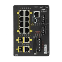 Pour le commutateur industriel contrôlé par IE-2000-8TC-B d'Ethernet avec 8 ports de Gigabit Ethernet 2 ports de SFP