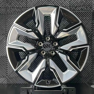 Jantes en alliage d'aluminium forgé de 18 à 22 pouces, données des jantes <span class=keywords><strong>I7</strong></span> G70, revêtement noir complet et <span class=keywords><strong>surface</strong></span> polie avec précision - Product Image 1