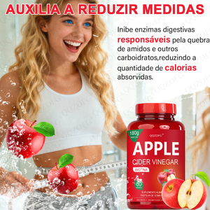 แอปเปิ้ลไซเดอร์วีนีการ์ (ACV) กัมมี่ สารต้านอนุมูลอิสระ ดีท็อกซ์ บริสุทธิ์ เผาผลาญไขมัน เสริมภูมิคุ้มกัน ช่วยการนอนหลับ ธรรมชาติ วีแกน 1000 มก. - Product Image 4