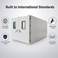 Cámara Climática con Pantalla Táctil de 7 Pulgadas y Controlador PLC |   Dimensiones Personalizables |   Diseño de Alta Fiabilidad |   Alta Precisión