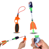 Lance-roquettes à balles molles, jouet fusée volante, sécurité, lance-roquettes, jouets d'extérieur pour enfants