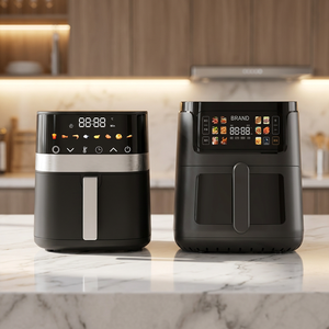 FRITUREUSE À AIR BRAND 3.1-4.0L avec écran tactile LCD, four électrique multifonction de comptoir pour cuisson sans huile et minuterie - Product Image 2