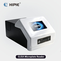Lecteur de microplaques ELISA 340-750nm avec 8 roues de filtres, plaque à 96 puits, lecture rapide en 6s, écran tactile Android