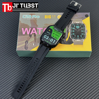 Jam Tangan Sport C29pro Terbaru 2.19 Layar Sentuh Penuh Monitor Detak Jantung Tekanan Darah Monitor Kesehatan Panggilan BT Jam Tangan Pintar Pria C29 Pro