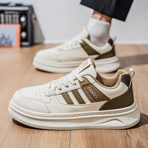 Sneakers <span class=keywords><strong>Basse</strong></span> Sportive Casual da <span class=keywords><strong>Uomo</strong></span> per l'Inverno, in PU Traspirante con Lacci, Scarpe da Guida per Skateboard, Viaggi e Tendenze Moda - Product Image 6