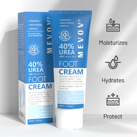 Crème pour les pieds de marque privée hydratante et hydratante pour la peau sèche et anti-callosités fongiques Crème pour les pieds à l'urée naturelle