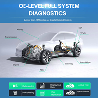 LAUNCH CRP919 EV Véhicule électrique OBD2 Outil de diagnostic Auto Scanner pour New Energy Cars Battery Powered English Language