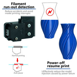 TRONXY <span class=keywords><strong>X5SA</strong></span> <span class=keywords><strong>PRO</strong></span> Version de rail de guidage d'imprimante 3d 330*330*400mm double axe Z imprimantes Machines pilote ultra-silencieux imprimante 3d TITAN - Product Image 6