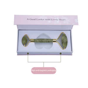 Strumento di Raschiatura Silenzioso in <span class=keywords><strong>Pietra</strong></span> Bian Verde Naturale 100% Originale, Massaggiatore Facciale Gua Sha <span class=keywords><strong>per</strong></span> la Bellezza del <span class=keywords><strong>Viso</strong></span> - Product Image 2