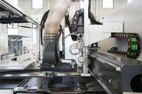 Machine de perçage automatique CNC Blue Elephant ATC à 6 faces avec 4 têtes de perçage pour le traitement du contreplaqué