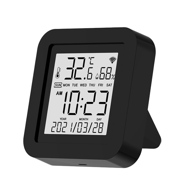 S09 3-in-1 WiFi IR Remote Control with Temperature and Humidity Sensor with LCD Screen
