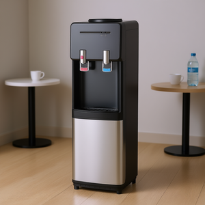 Dispensador de agua de acero inoxidable de carga superior para jarras de 3 o 5 galones con control de temperatura - Product Image 2