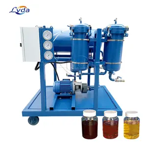 Professional coalescence water dehydration turbine oil purifier machine