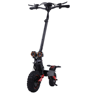 Trottinette électrique tout-terrain EU Fast Scooter H6 1200W*2 à double moteur, deux roues, pneus de 11 pouces, trottinettes H6 à deux roues - Product Image 5