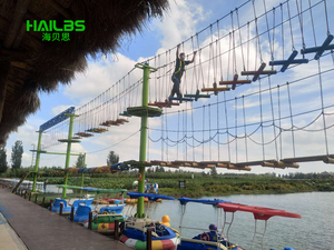 Circuit gonflable d'extérieur, parc d'aventures en forêt, Course d'aventures - Product Image 3