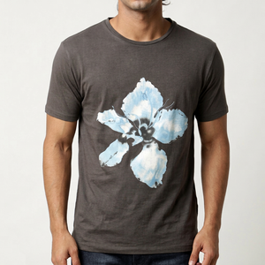 Camisetas de Hombre de Primera Calidad, Estampadas o Lisas, de Poliéster/Algodón, Transpirables, de Secado Rápido, Ecológicas, Colores Personalizados, Logotipo Personalizado, Venta al Por Mayor - Product Image 1