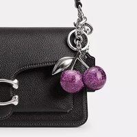 Porte-clés Cerise Pop Culture, Breloque de Sac Cerise, Accessoires Porte-clés, Cadeaux pour Femmes, Breloques de Sac à Main, Pendentif de Sac, Vente en Gros, Prêt à Expédier