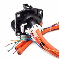 Vente en gros Personnalisation Japon CHAdeMO Prise d'entrée 125A DC Prise de chargeur rapide pour la charge ev