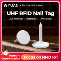Etiqueta RFID UHF para Clavos, 860-960MHz, Pasiva, Impermeable, Anti-Metal, Largo Alcance, Etiqueta Electrónica para Gestión de Bosques, Madera, Árboles y Jardines