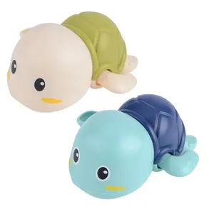 Turtle Bath Toys Wind Up Diver Bath Toy Natação Flutuante Turtle Swim e Crawl Wind Up Toys Banho de piscina para crianças