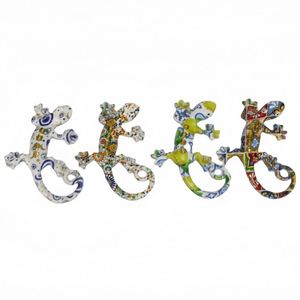 Meilleures ventes 2025 – Décoration murale en résine multi-couleurs, modèle lézard espagnol, salamandre, gecko – Artisanat animalier en résine pour la vente en gros - Product Image 3