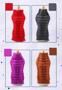 Manufacturer Wholesale Hand Crochet Warm Winter Knitted <strong>Dog</strong> <strong>Sweater</strong> - Product Image 5