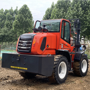 多機能CEEPA3.5Ton 5Ton 6Ton 10Tonne 4X4 Farm Off Road Forklift Trucks All Rough Terrain Diesel Forklift - Product Image 6