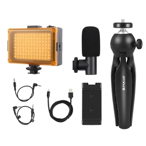 Puluz Live Broadcast Smartphone Video Light Vlogger Kits con micrófono <span class=keywords><strong>Vlogging</strong></span> Kit para Smartphone - Product Image 3
